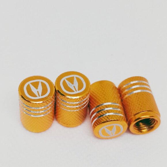 ACURA TIRE CAPS UNIVERSAL AIR VALVE STEM CAPS 4 INCLUDED PER PACK - Picture 6 of 8